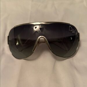 Dolce & Gabbana Women's Sunglasses in Black and Silver